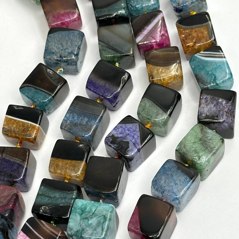 Агат размер 15*16мм мм натуральный камень